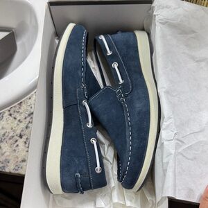 Kenneth Cole Men's Blue Boat Shoes